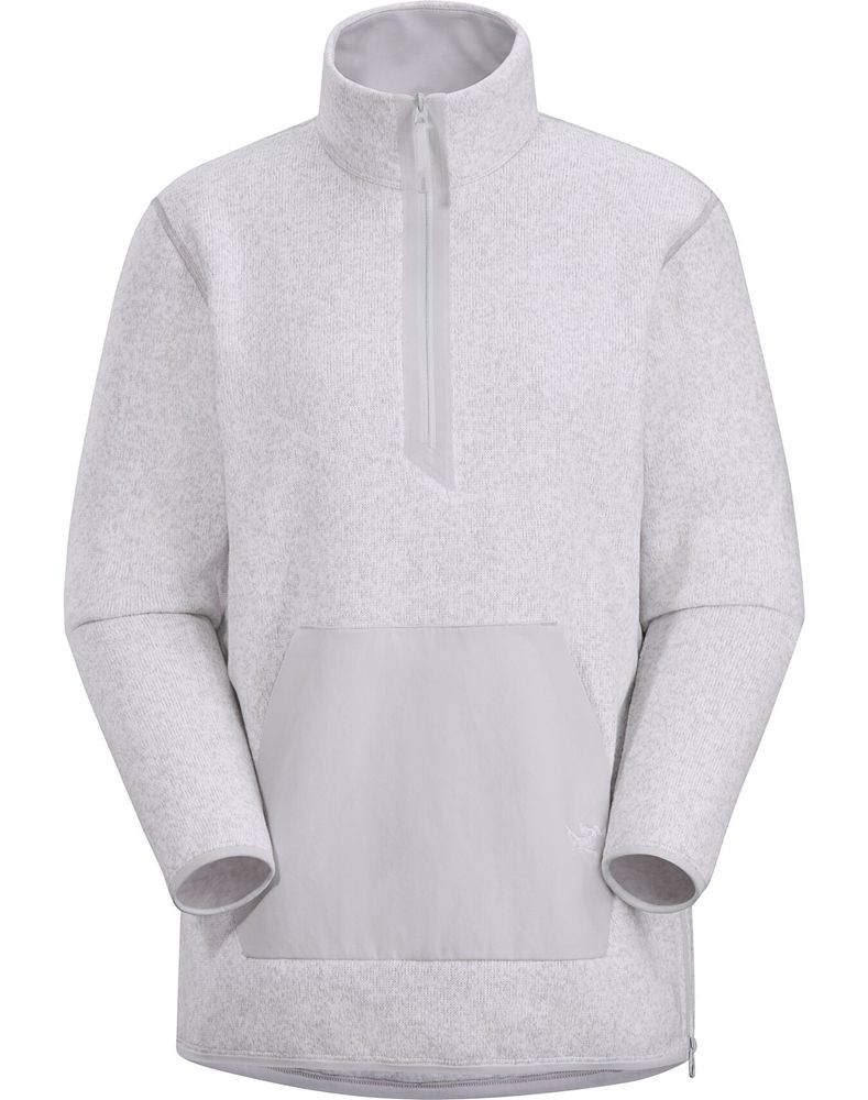 Arc'teryx Extravert 1/2 Zip Neck Fleece Womens - Grey