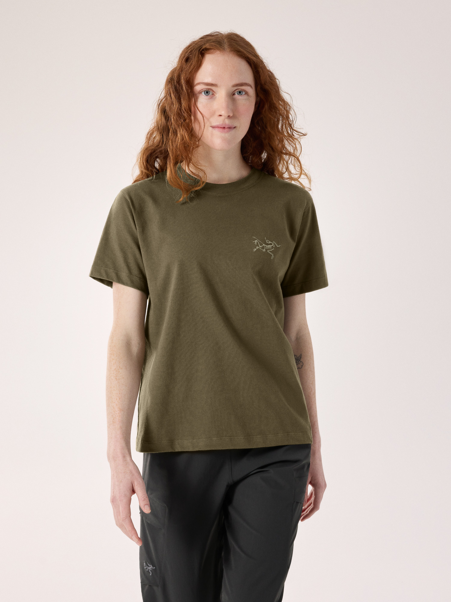 Kragg Cotton Little Bird Crew Shirt SS Women's