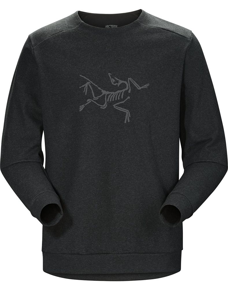 Arc'teryx Mentum Bird Emblem Pullover Mens - Black