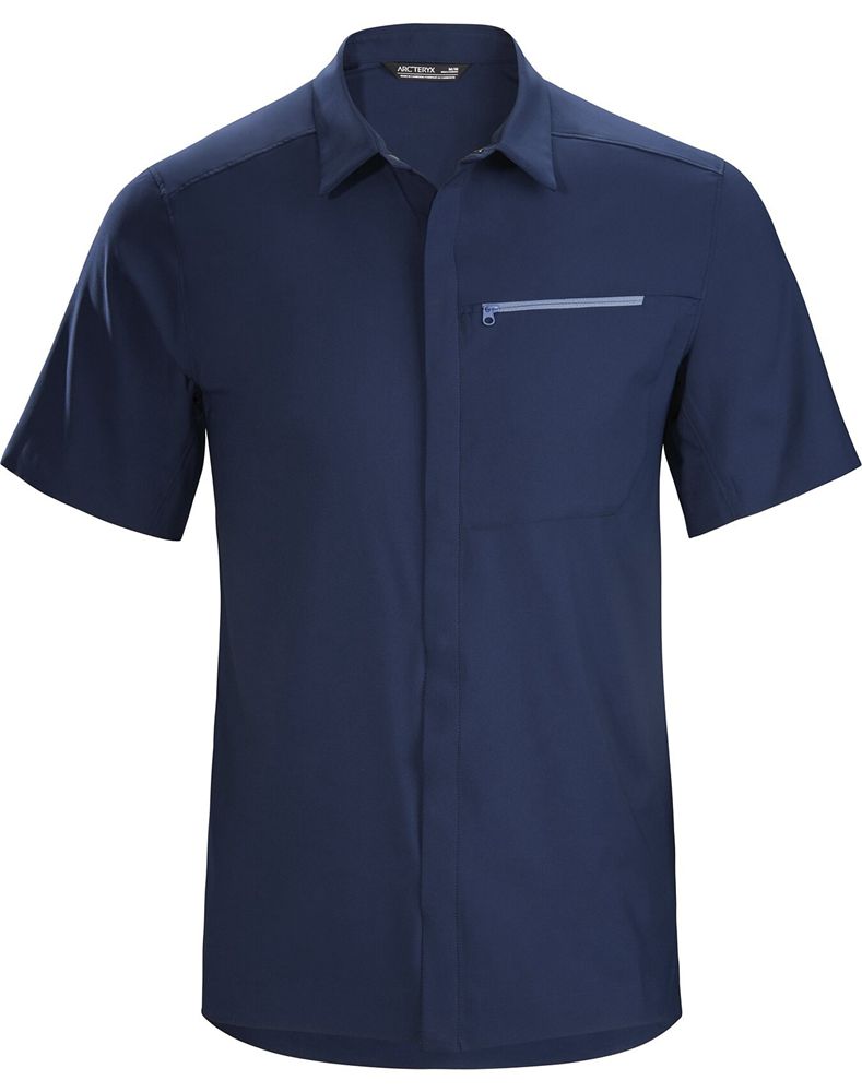 Arc'teryx Skyline SS Shirt Mens - Blue