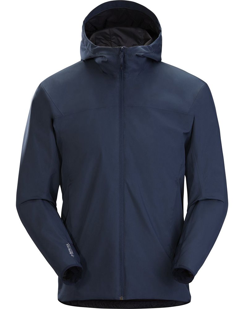 Arc'teryx Solano Hoody Jacket Mens - Blue