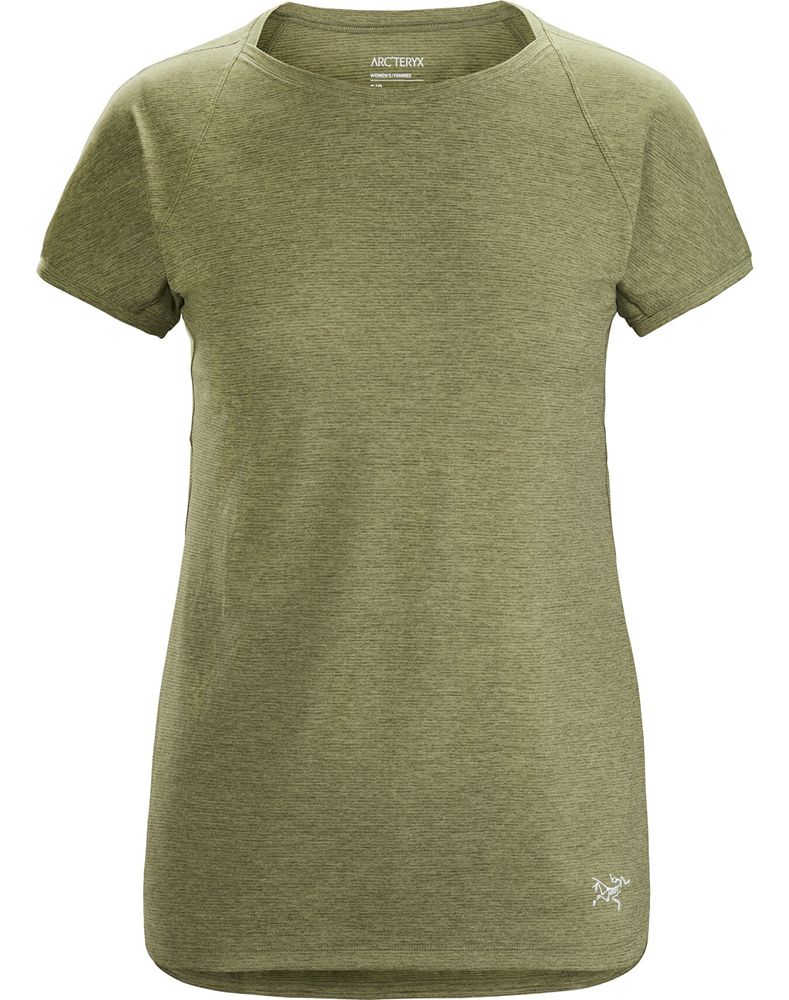 Arc'teryx Taema Crew Neck SS T-Shirt Womens - Green