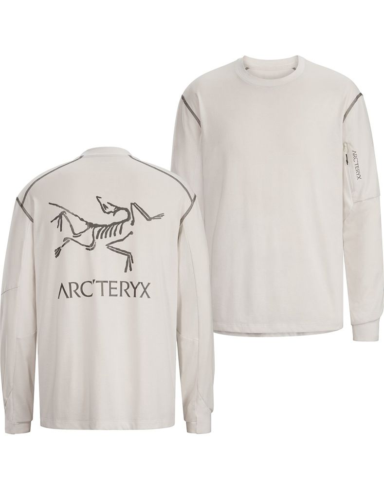 Arc'teryx Copal Bird LS T-Shirt Mens - Beige