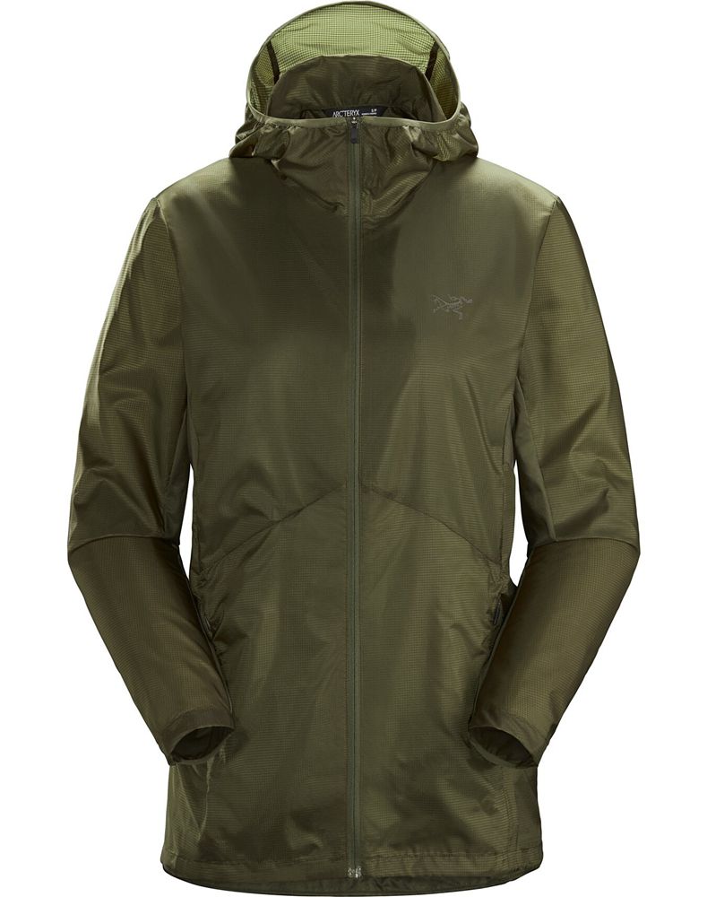 Arc'teryx Cita SL Hoody Jacket Womens - Green