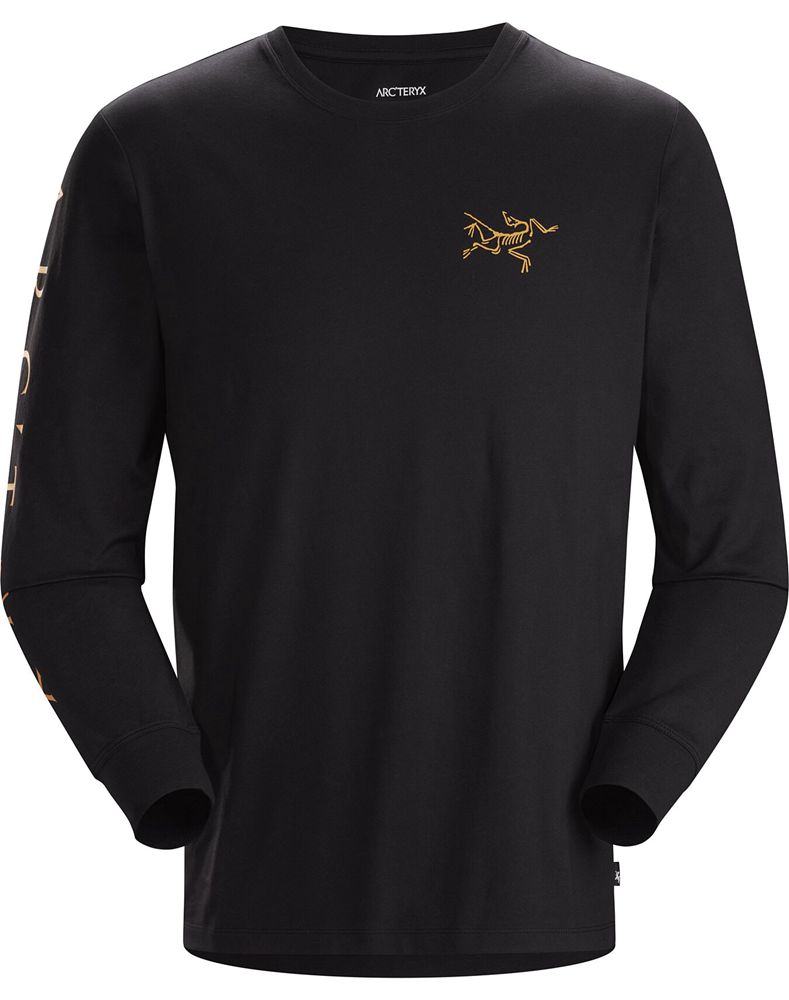 Arc'teryx Downword LS T-Shirt Mens - Black