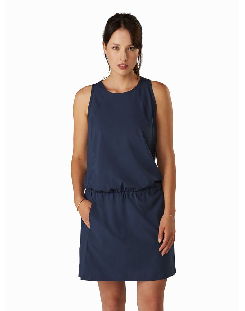 Arc'teryx Contenta Dress Womens - Blue