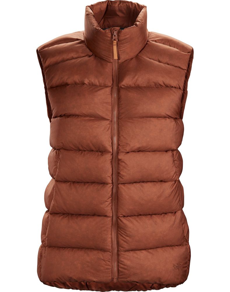 Arc'teryx Seyla Down Vest Womens - Orange