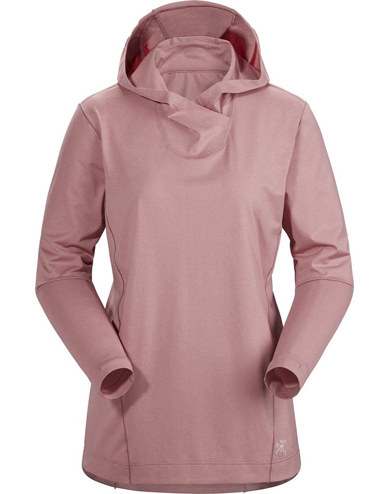 Arc'teryx Remige Hoody T-Shirt Womens - Pink