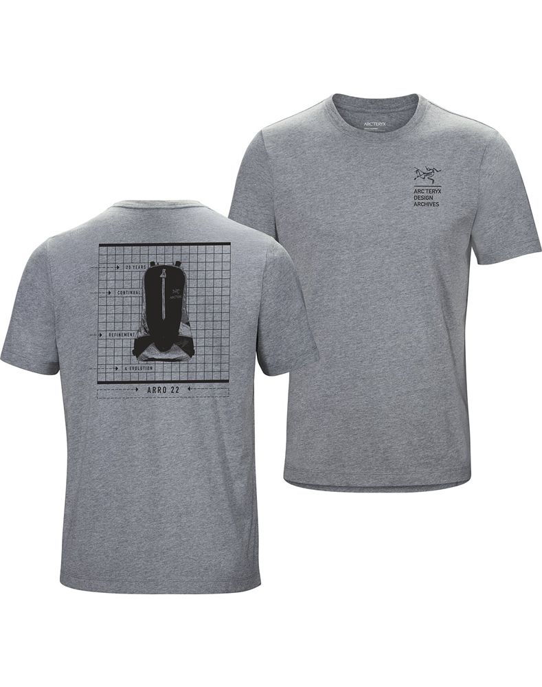Arc'teryx Arc'hive T-Shirt Mens - Grey