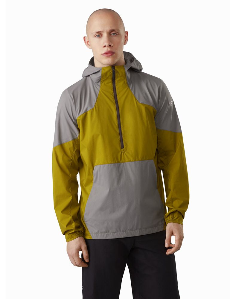 Arc'teryx Stowe Windshell ReBird Jacket Mens - Green