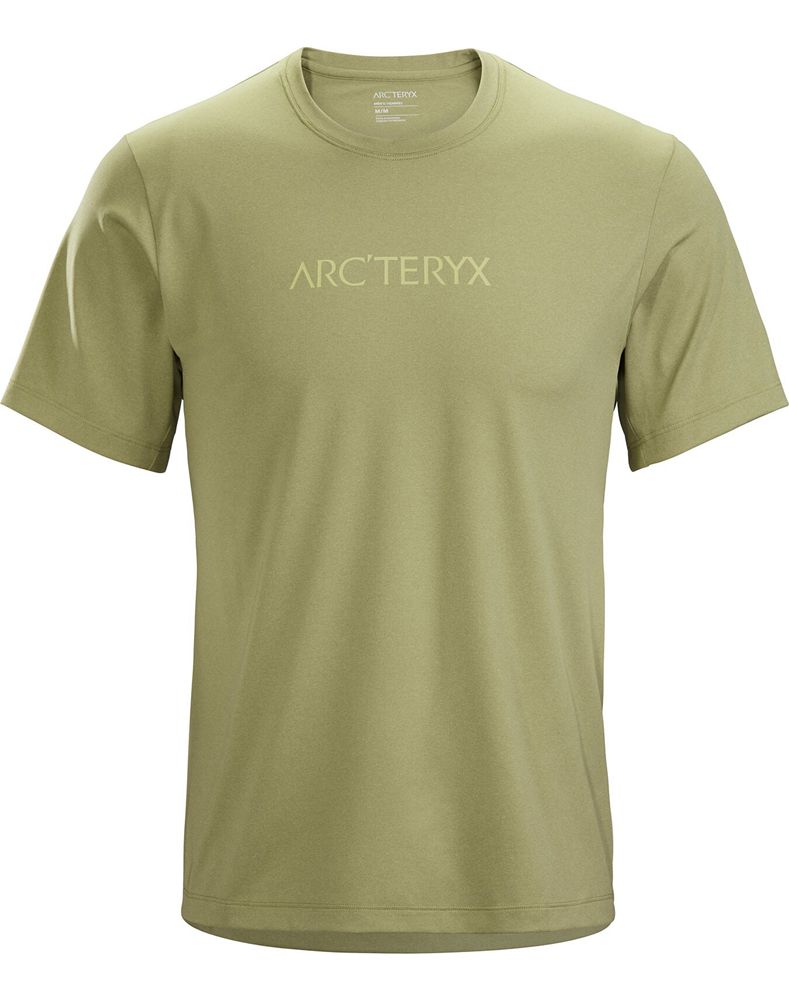Arc'teryx Remige Word SS T-Shirt Mens - Green