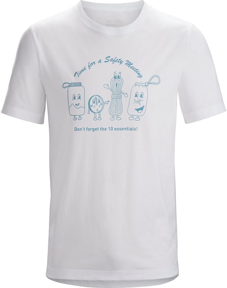 Arc'teryx Safety Meeting T-Shirt Mens - White