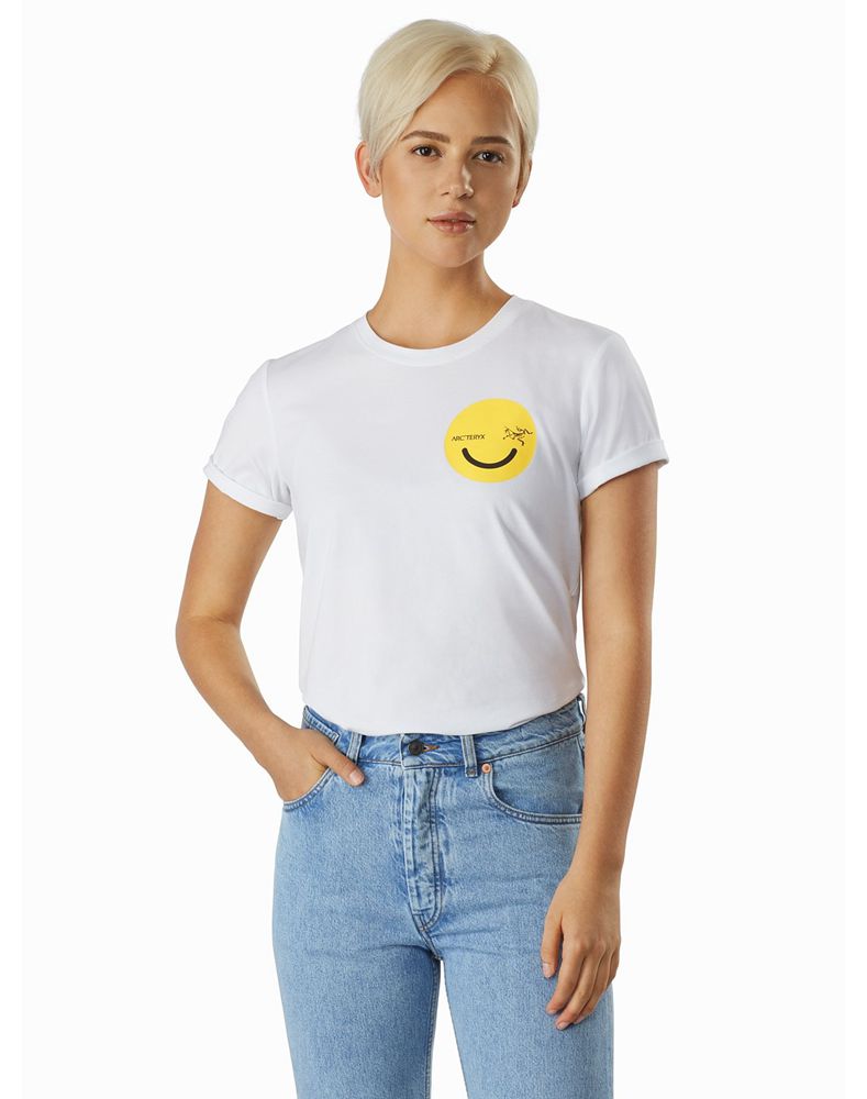 Arc'teryx All Smiles T-Shirt Womens - White