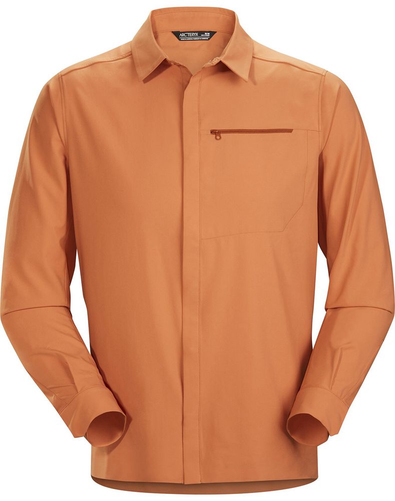 Arc'teryx Skyline LS Shirt Mens - Orange