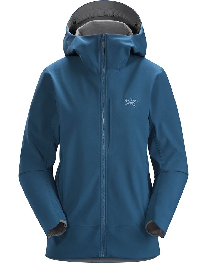 Arc'teryx Gamma MX Hoody Jacket Womens - Blue