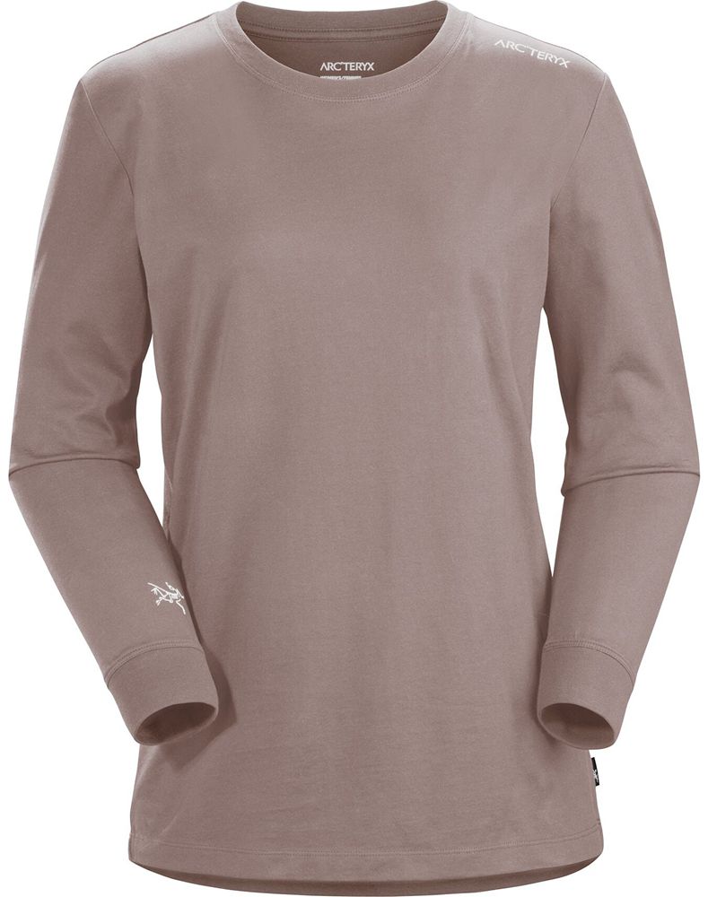 Arc'teryx Off Center LS T-Shirt Womens - Pink