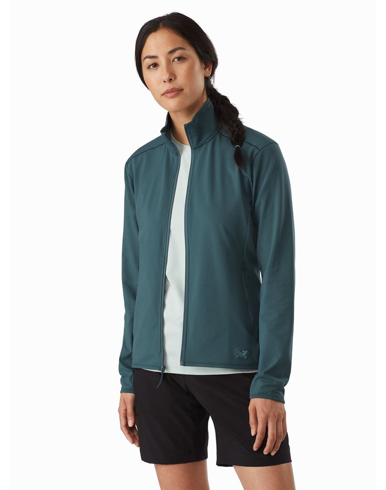 Arc'teryx Kyanite LT Fleece Jacket Womens - Blue