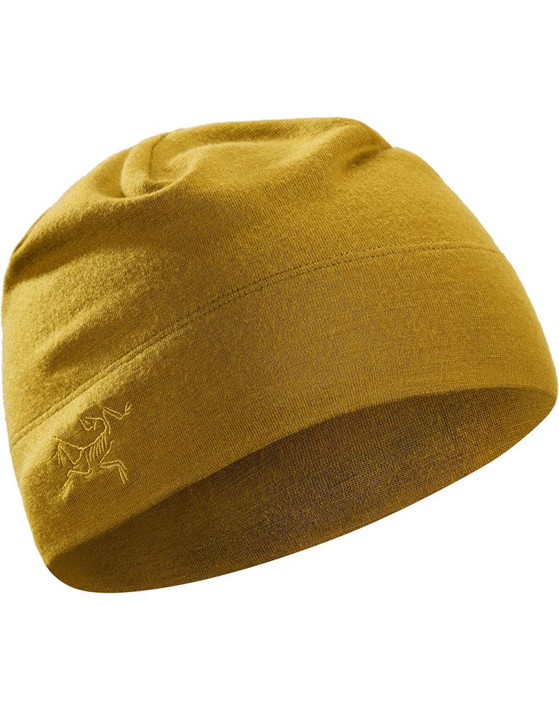 Arc'teryx Rho LTW Beanie Womens - Yellow