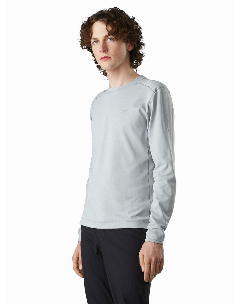 Arc'teryx Motus AR Crew LS Fleece Mens - Grey