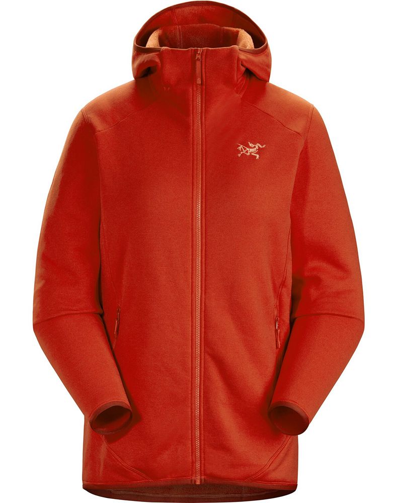 Arc'teryx Kyanite AR Hoodie Womens - Red