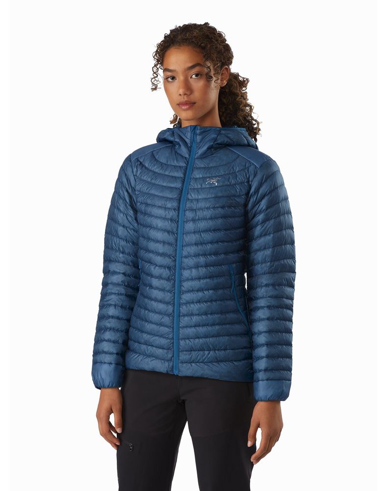 Arc'teryx Cerium SL Hoody Down Jacket Womens - Blue