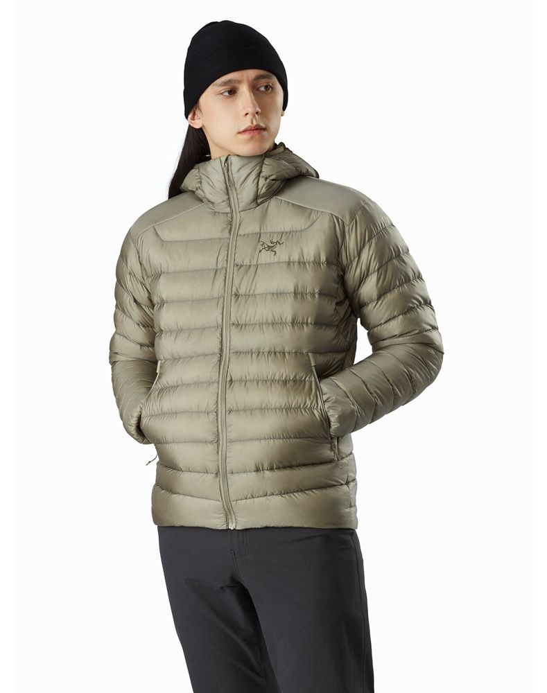 Arc'teryx Cerium LT Hoody Down Jacket Mens - Beige
