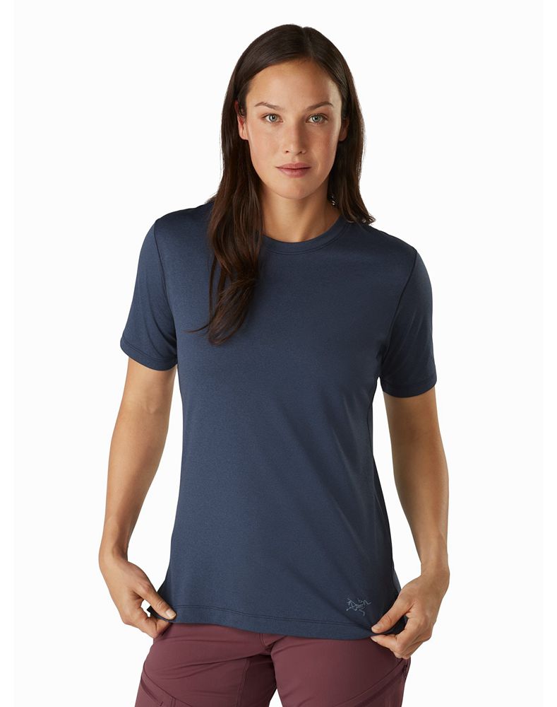 Arc'teryx Remige SS T-Shirt Womens - Blue