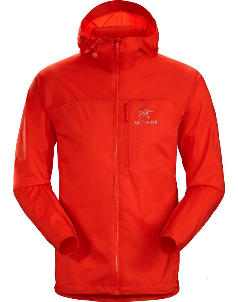 Arc'teryx Squamish Hoody Jacket Mens - Red
