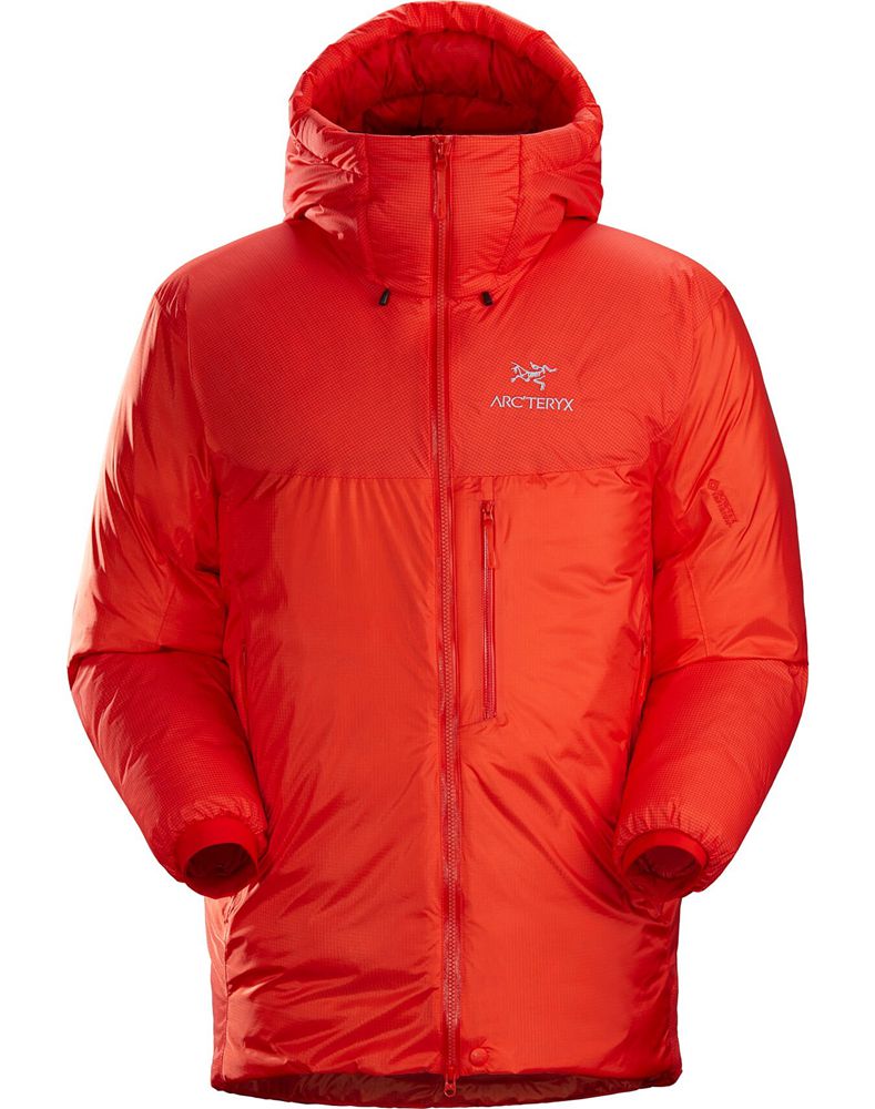 Arc'teryx Alpha Parka Mens - Red