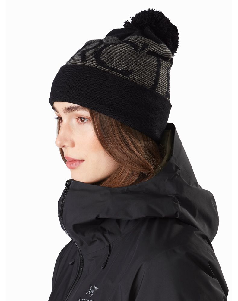 Arc'teryx Mini Stripe Banner Toque Mens - Black