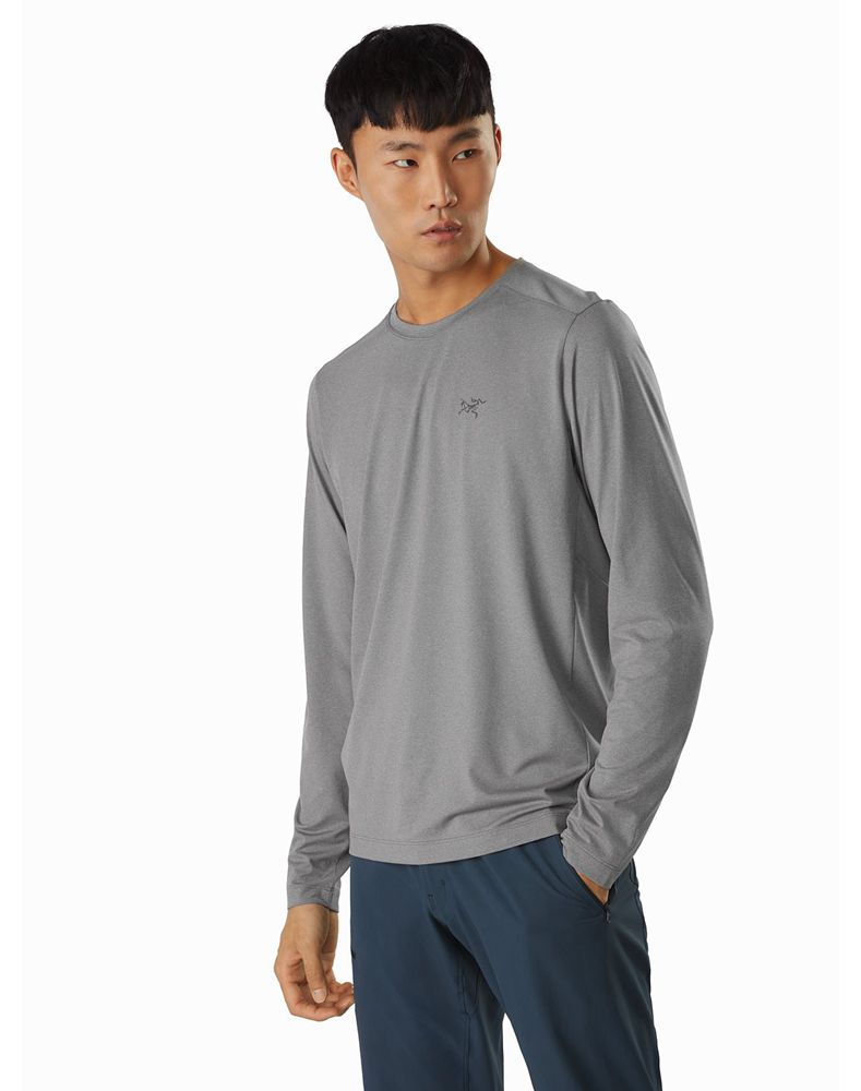 Arc'teryx Remige LS T-Shirt Mens - Grey