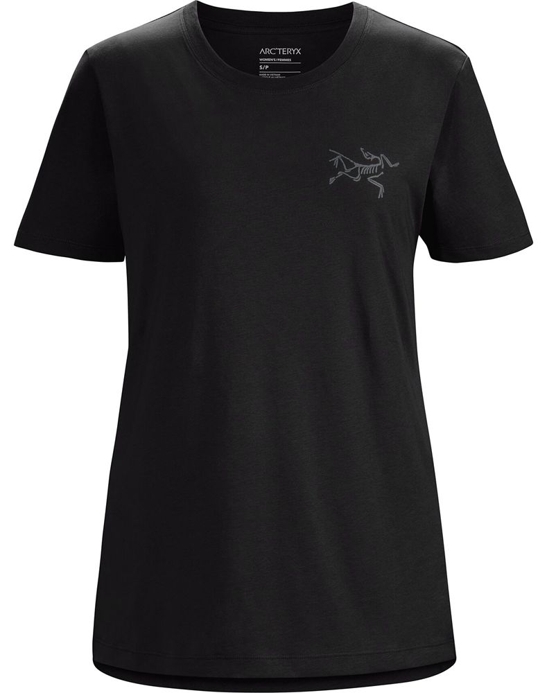 Arc'teryx Bird Emblem T-Shirt Womens - Black
