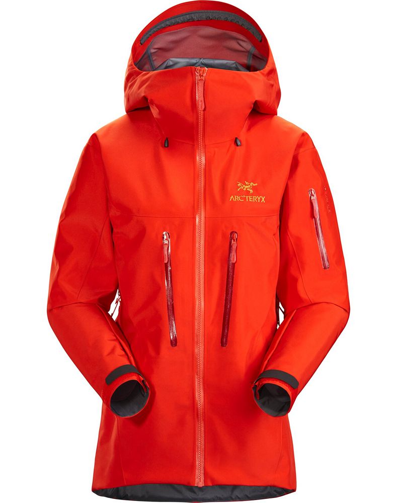 Arc'teryx Alpha SV Jacket Womens - Red