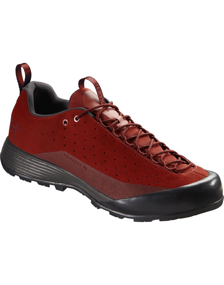 Arc'teryx Konseal FL 2 Leather Approach Shoes Mens - Red