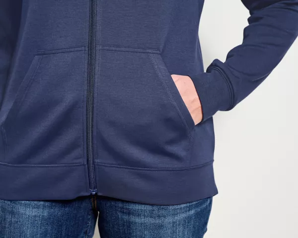 Odyssey High-and-Low Full-Zip Hoodie