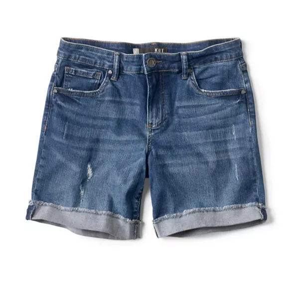 Kut from the Kloth® Catherine Boyfriend 7" Shorts