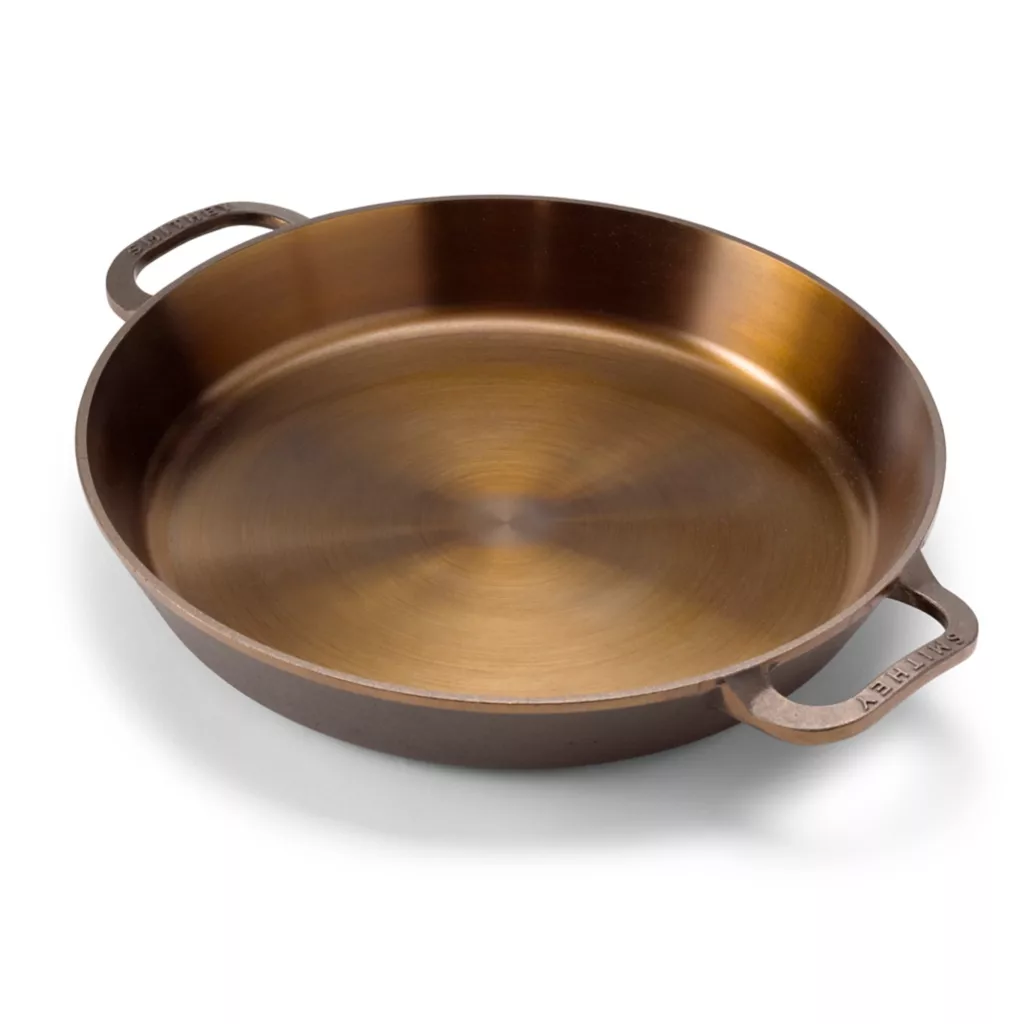 Smithey No. 14 Cast Iron Dual-Handle Skillet