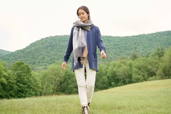 Colorblock Cozy Scarf