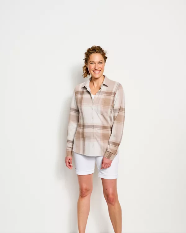Women's Snowy River Brushed Knit Long-Sleeved Shirt