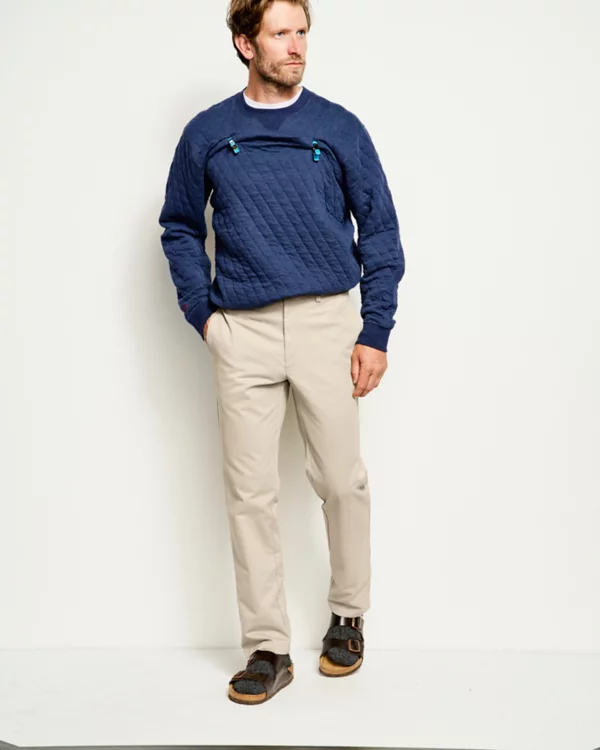 Ultimate Khakis Trim Fit Plain Front