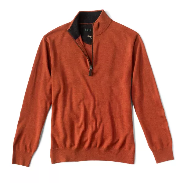 Merino Wool Quarter-Zip Sweater 2.0
