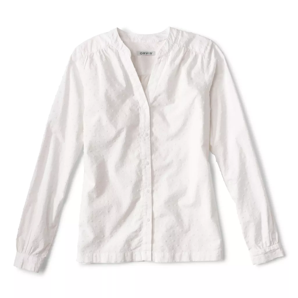 Wander Long-Sleeved Textured Shirt