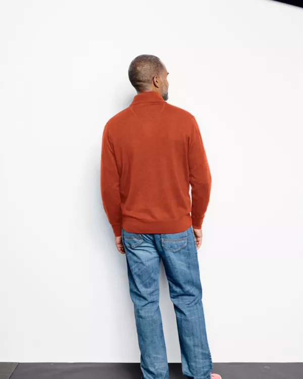 Merino Wool Quarter-Zip Sweater 2.0