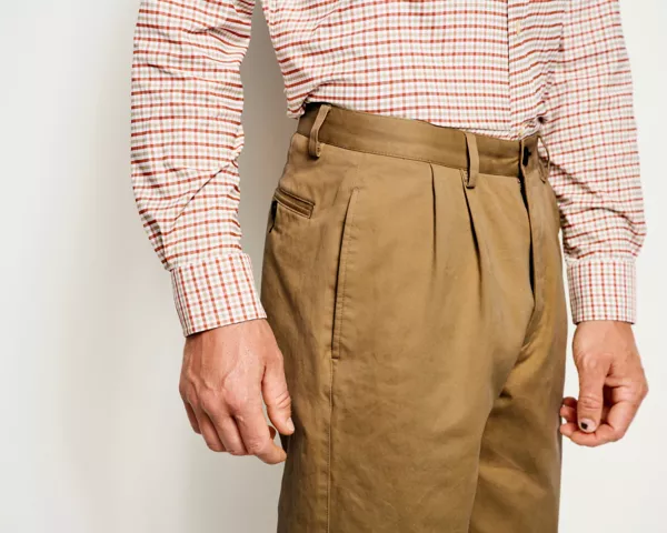 Ultimate Khakis Pleated Front