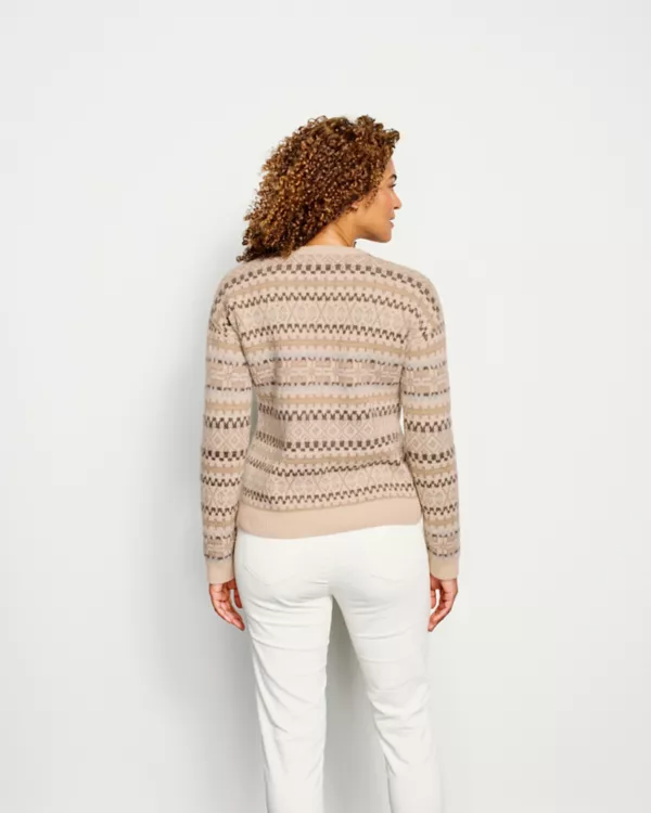 Woodland Fair Isle Crew Sweater