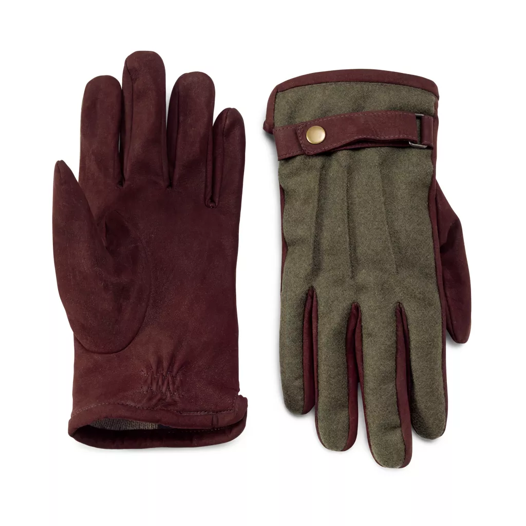 Winhall Nubuck & Wool Gloves