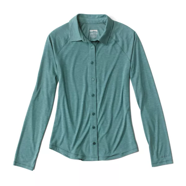 Women's DriCast™ Long-Sleeved Button-Front
