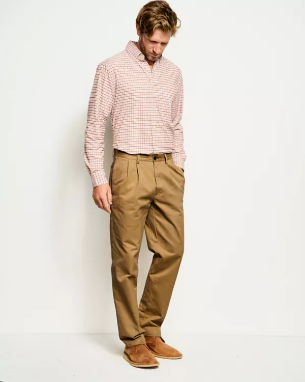 Ultimate Khakis Pleated Front
