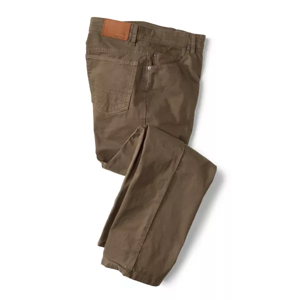 5-Pocket Stretch Twill Pants