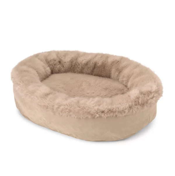ComfortFill-Eco™ Fur Wraparound Dog Bed